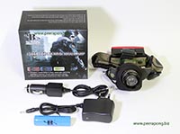 BAILONG Headlamp CREE with 18650 Battery, Bicyle